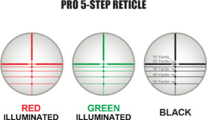 A picture of SCPM4CR5WQ RGB RETICLE with USA Gun Store