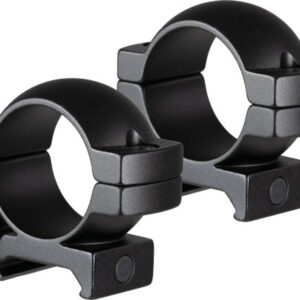TRUGLO RINGS 1" MEDIUM MATTE - BLACK WEAVER/PICATINNY ALUMNM