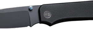 WE KNIFE BIG BANTER 3.69" - BLACK G10/BLACK STONEWASH