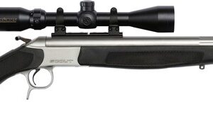 CVA SCOUT TD 35 WHELEN 25" - W/BRAKE 3-9X40 SS/BLACK SYN