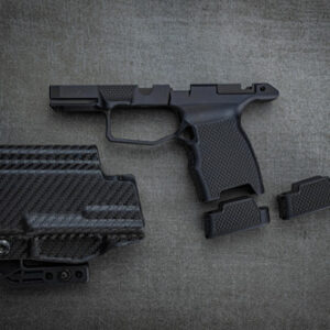 JT P365 GRIP MODULE W/ SAFETY - BLACK, IWB SLIMLINE HOLSTER