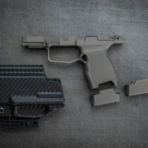 JT P365 GRIP MODULE W/ SAFETY - DARK GREY, IWB SLIMLINE HOLSTER