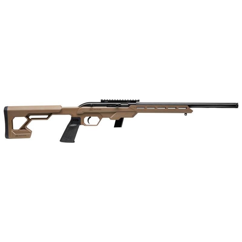 SAVAGE Arms 64 Precision Rifle 22lr 10rd Magazine 16.5" Threaded Barrel Fde