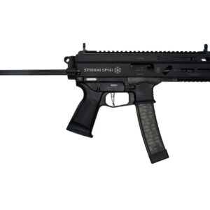 Grand Power Stribog SP9A1 Pistol - Black | 9mm | 8" Threaded Barrel | 30rd | PDW Brace w/ Tailhook