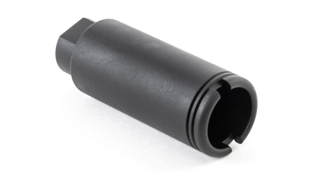 A picture of 0010216 kak industry ar15 slimline flash can 58 24 with USA Gun Store