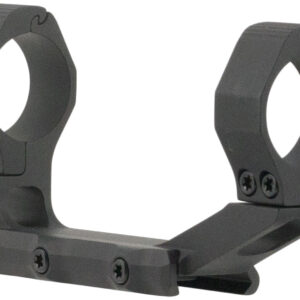 Aero Precision APRA210100 Ultralight Scope Mount/Ring Combo Black Anodized Aluminum, 1" Tube Fits AR-15, 1913 Picatinny Rail Mount