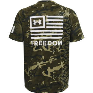 UA Freedom Tech Camo Short Sleeve
