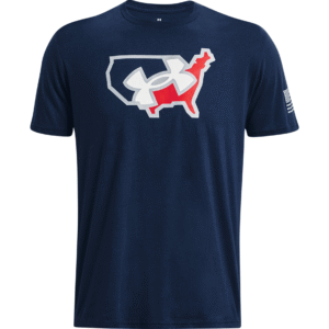 UA Freedom Big Flag Logo Lockup T-Shirt