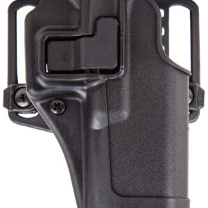 Blackhawk 410541BKR Serpa CQC  OWB Size 41 Matte Black Polymer Belt Loop/Paddle Fits Ruger SR9/9E Right Hand