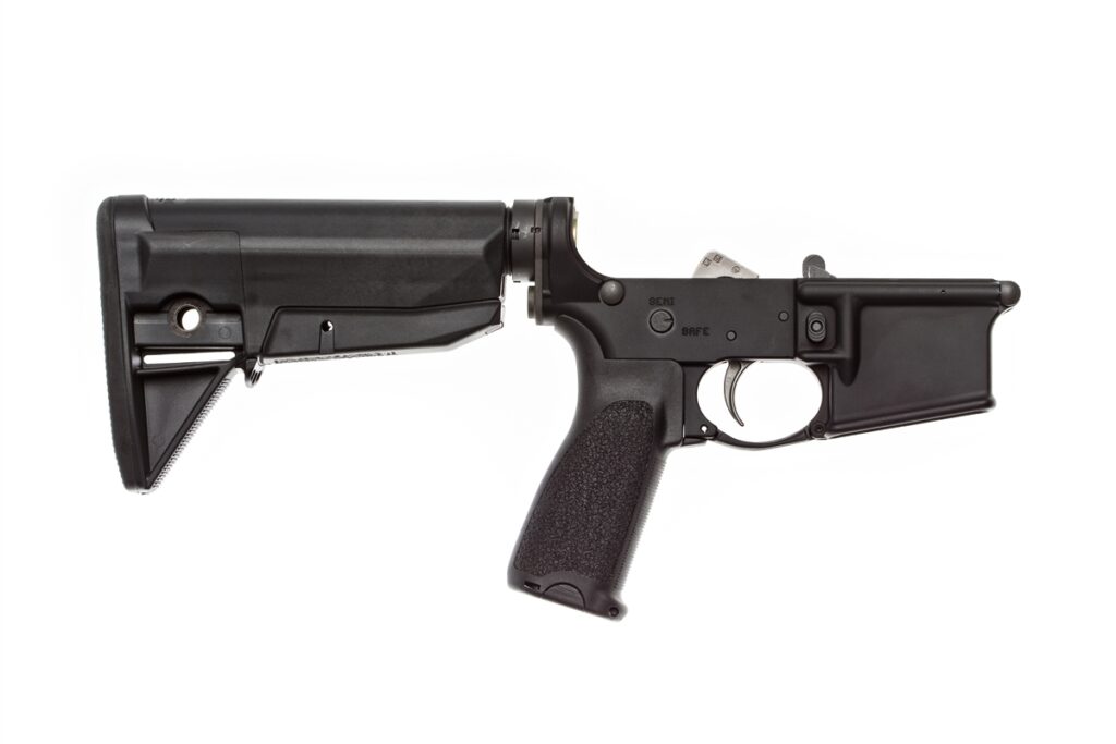 A picture of BCM LRG STK MOD 0 SPMD BLK with USA Gun Store