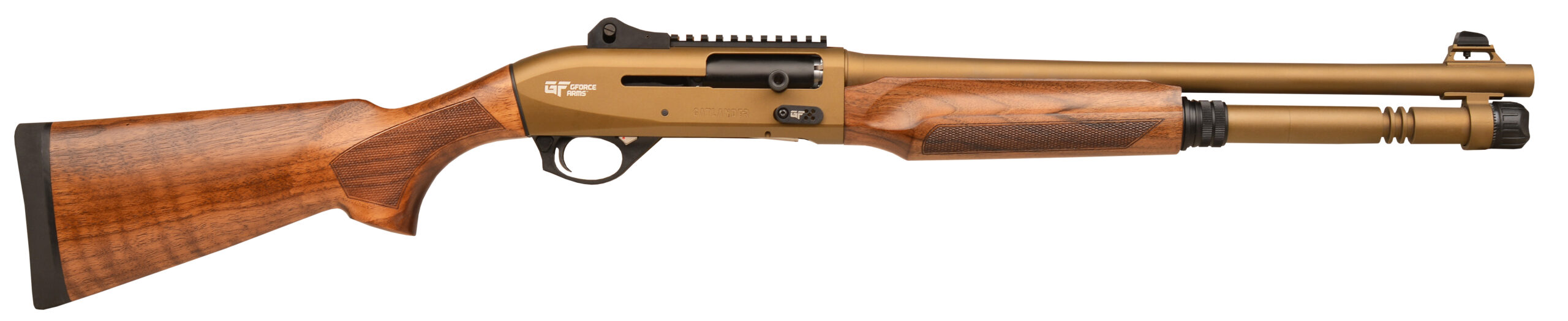 GFORCE Gatlander 12ga 18.5 Walnut/bronze 5rd