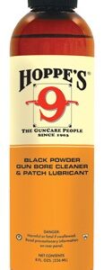 HOPPES #9 BLACKPOWDER BORE - CLEANER LUBRICANT 8OZ BOTTLE