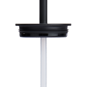 Press-In Straw Lid - Black