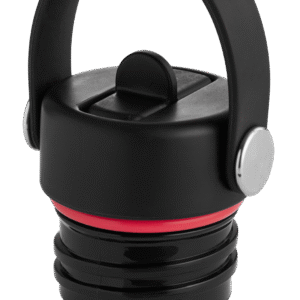 Standard Mouth Flex Straw Cap - Black