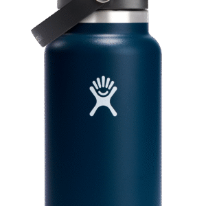 Wide Mouth Insulated Water Bottle w/ Flex Straw Cap