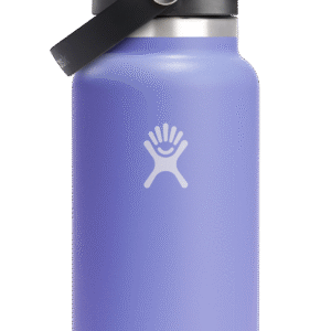 Wide Mouth Insulated Water Bottle w/ Flex Straw Cap