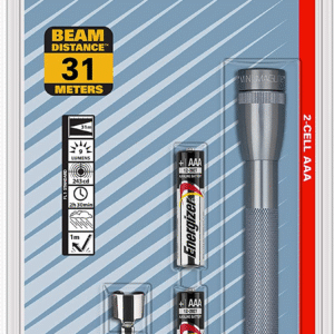SP22 Mini Maglite 2 AAA-Cell Flashlight w/ Pocket Clip