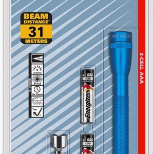 SP22 Mini Maglite 2 AAA-Cell Flashlight w/ Pocket Clip