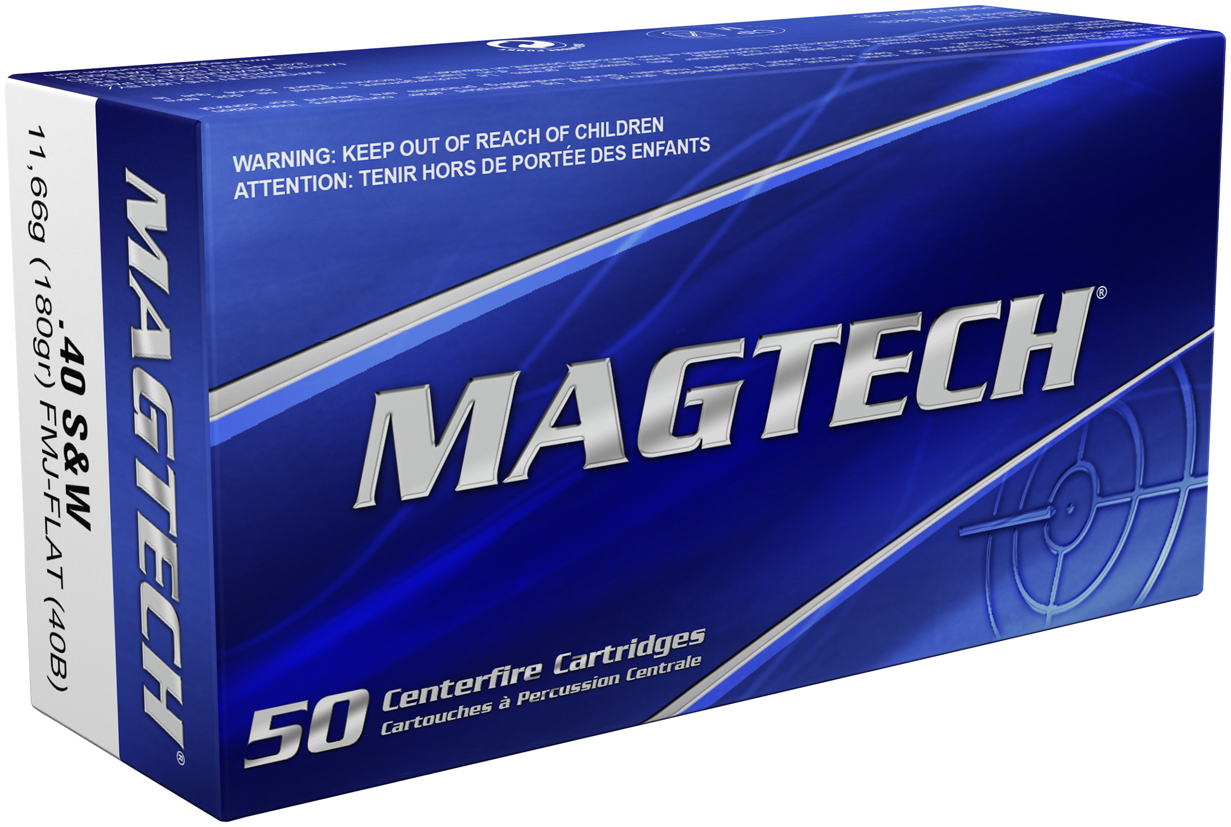 MAGTECH 40sw 180gr Fmc 50/20