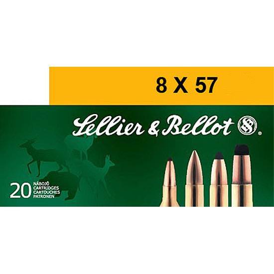 SB 8x57jr Ammo 196gr Sp S/o 20/20