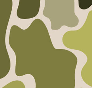 Bohning Arrow Wraps OD Green Camo 5.5 in. Standard 13 pk.