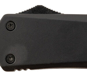 Steel River Knives T624BDP Spartan  3.75" Drop Point Black/Silver 440C SS Blade 5.5" Black Aluminum Zinc Alloy Handle