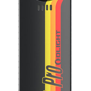 Olightstore Usa Inc ARKFELDPRO3RRSV3 Arkfeld Pro  Black/Racing Stripes 1/15/100/420/1,300 Lumens White LED Green Laser UV Light