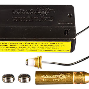 Aimshot BS22320X Laser Boresighter  Cartridge 223 Rem Brass 20X Brighter