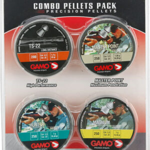 GAMO COMBO ASSORT 22 CAL - TS-22 HUNTER MAG & MP PELLET
