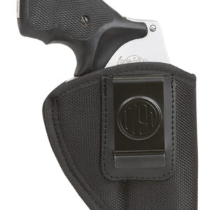 1791 Gunleather PNIWB2BLKL Premium Nylon  IWB Size 02 Black Ballistic Nylon Belt Clip Left Hand