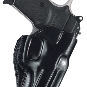 Galco SG800B Stinger  OWB Black Leather Compatible w/ Glock 43/43X/Taurus GX4/Springfield  Hellcat Belt Loop Mount Right Hand