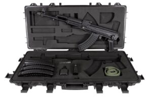 A picture of 0014179 sam7uf 85 762x39mm semi auto ak47 rifle with eternity premium gun case with USA Gun Store