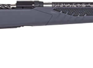 Savage Arms 57580 110 UltraLite Full Size 270 Win 4+1 22" Carbon Fiber Threaded Barrel, Black Melonite Drilled & Tapped Stainless Steel Receiver, Adj AccuStock Gray Synthetic Stock, Right Hand