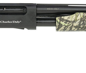 Charles Daly 930225 301 Compact 20 Gauge 3" 4+1 22" Vent Rib Barrel, Full Coverage Mossy Oak Obsession Camouflage, Checkered Synthetic Stock & Forend, Auto Ejection, Includes 3 Choke Tubes