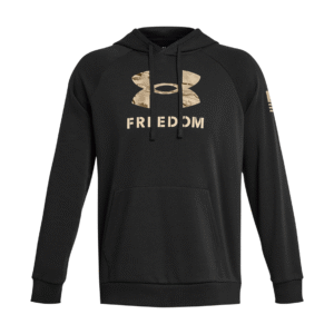UA Freedom Rival Fleece Big Flag Logo Hoodie