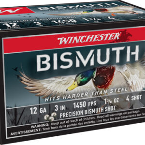 WINCHESTER BISMUTH 12GA 3" - 1-3/8OZ #4 15RD 10BX/CS