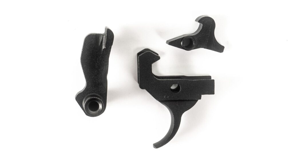 A picture of 0011404 arsenal fire control group akrpk rifles milled receiver includes trigger hammer and disconnector with USA Gun Store