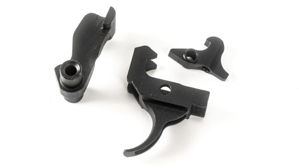 A picture of 0011405 arsenal fire control group akrpk rifles milled receiver includes trigger hammer and disconnector with USA Gun Store