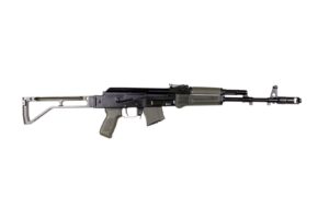 A picture of 0014196 arsenal sam7sf 762x39mm semi auto ak 47 od green rifle with aluminum side folding stock with cheek r with USA Gun Store