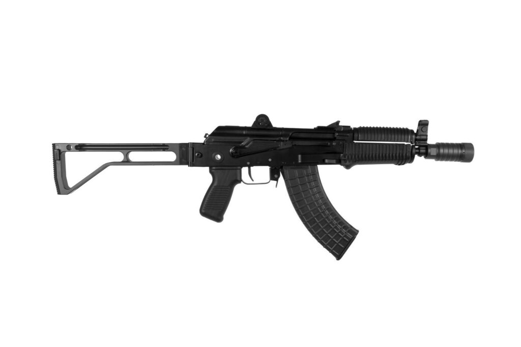 A picture of 0014255 arsenal factory sbr ar m14sf tact 762x39mm rifle tactical right side folding stock black flash hider with USA Gun Store