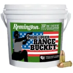 A picture of https3A2F2Fmedia.chattanoogashooting.com2Fimages2Fproduct2FRT236352Fremington umc range bucket ammunition 9mm luger 115 gr mc 1145 fps 350ct RT23635 150x150 jpg with USA Gun Store