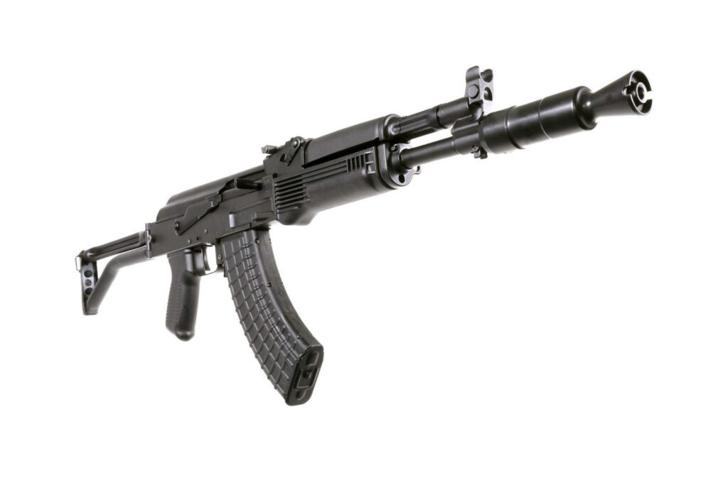 A picture of 0013846 arsenal sam7sfc 61 762x39mm semi auto rifle with threaded fsb gas block with USA Gun Store