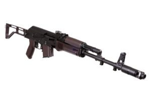 A picture of 0013965 arsenal sam7sf 762x39mm semi auto ak 47 rifle with aluminum side folding buttstock plum furniture 10 with USA Gun Store