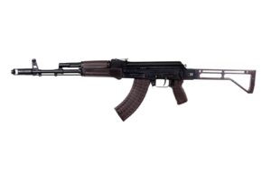 A picture of 0013966 arsenal sam7sf 762x39mm semi auto ak 47 rifle with aluminum side folding buttstock plum furniture 10 with USA Gun Store