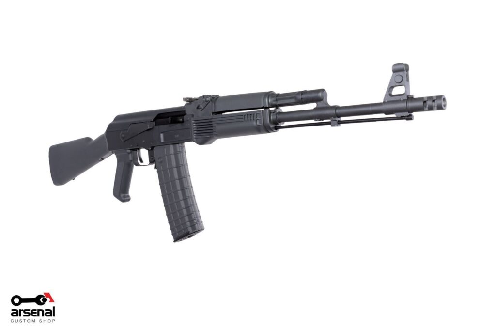 A picture of 0013381 arsenal gray cerakote sam5 556x45mm ak47 milled receiver rifle 30rd with USA Gun Store