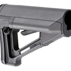 Magpul MAG470-GRY STR Carbine Stock Stealth Gray Synthetic for AR-15, M16, M4 with Mil-Spec Tube (Tube Not Included)