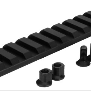 TacFire MAR103 KeyMod Picatinny Rail 5 Inch 11 Slots  Black