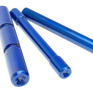 Cross Armory CRGPSBL 3 Pin Set Dimpled Compatible w/Glock Gen1-3 Blue Steel