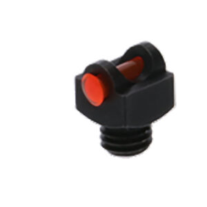 TruGlo TG954CR StarBrite Deluxe Bead  Black | Red Fiber Optic Front Sight 5-40" Threads