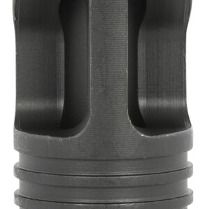 LBE Unlimited AK47-DP Dual Port Flash Hider Black with 14x1 LH Threads AK-Platform